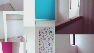 アクセントクロスは大成功でお洒落な家に