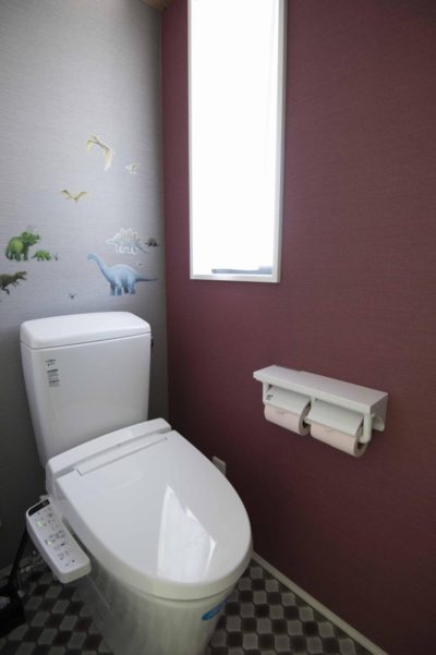 トイレの壁紙