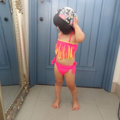 娘の水着