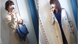 肩かこらないトレンチコート