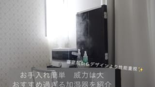 手入れが簡単な加湿器