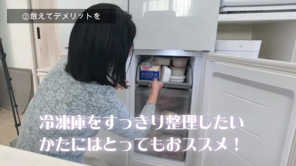 冷凍庫をすっきり整理したい方におすすめの引き出し式冷凍庫