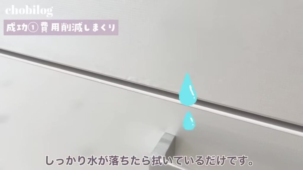 シエラの扉 表面シールの手入れ