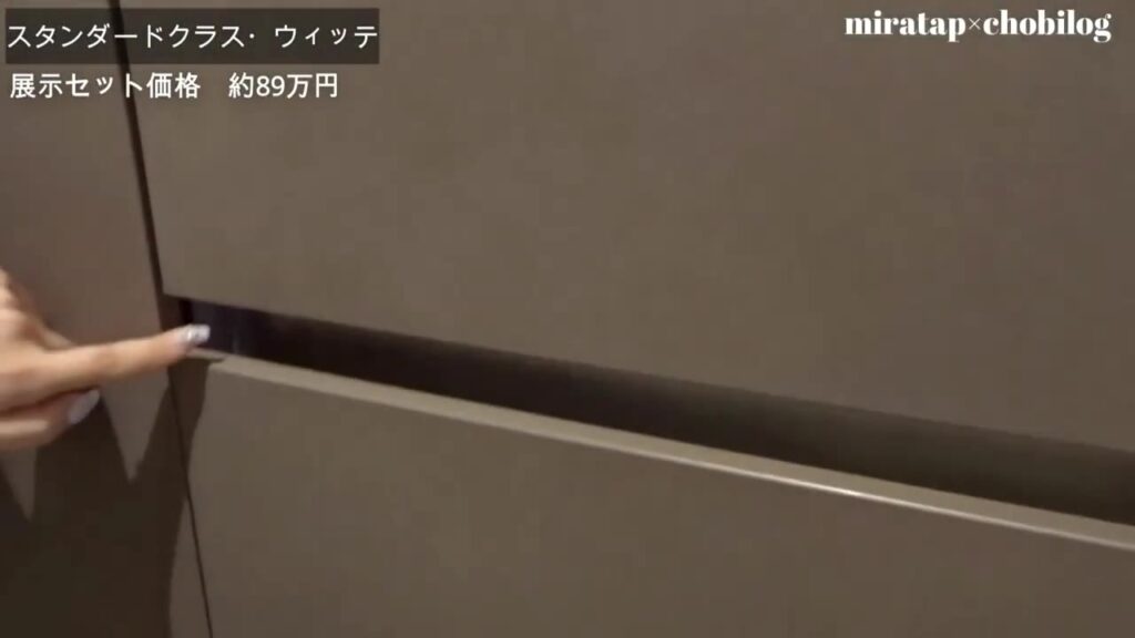 ウィッテの扉の手がかり部分